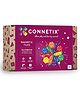 CONNETIX Magnetic Tiles, Rainbow Geometry Pack, 30 Pieces