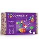 CONNETIX Magnetic Tiles, Rainbow Starter Pack, 60 Pieces