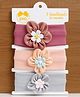SYGA Set Of 3 Floral Detailed Headbands - Multi Color