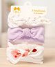 SYGA Set Of 3 Knot Detailed Headbands - Multi Color