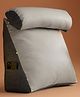 SYGA Bedside Cushion Pillow with Side Pockets, Removable Washable Cover, Backrest Support for Reading & Relaxing - Beige