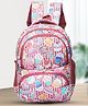 Baby Girl Large 35 L Laptop Backpack IceCream Print Girls/Coaching/Tuition(Secondary 6th Std Plus)Waterproof Backpack - Height 18 Inches