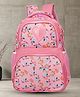 Baby Girl  Medium 30L Backpack DESIGNER FLORAL PRINT Kids School Backpack for Girls - Height 16 Inches