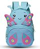 Baby  Girl  Medium 28 L Backpack CUTE BUTTERFLY SCHOOL BAG FOR KIDS NUR/LKG/UKG/1ST CLASS - Height 15 Inches