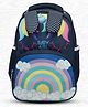 Baby Girl  Kids Stylish Junior School Bag Unicorn and rainbow Backpacks/Boy/Girl/Baby/ (4-9 Years) Waterproof School Bag - Height 15 Inches