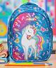 Baby Girl Medium 30 L Backpack Unicorn School Bag For Girls  2nd Class School Bag For Girls Unicorn Print - Height 17 Inches