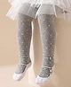 Cute Walk by Babyhug Knit Polka Dot Design Antibacterial Tights - Grey