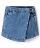 Babyoye Woven Solid Skort - Blue