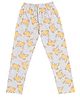 Earth Conscious 100% Cotton Knit  Crabs Printed Lounge Pants - Grey