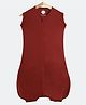 Cocoon Care Bamboo Muslin Baby Knit Bricked Printed Sleep Sack, Quilted Layer Sleeping Bag, wearable blanket - Red