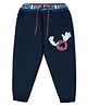 Nino Togs Denim Smiley Printed Jeans - Navy Blue