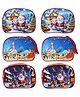 Asera Birthday Return Gifts Sling Bag or Picnic Bag Cartoon Theme Bags for Kids Christmas Set of 6 - Blue