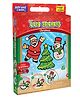 Imagimake DYI Christmas Clay Stickers Kit - Red