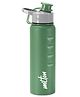 Milton Gripper Stainless Steel Leak Proof Water Bottle with  Easy Grip Light Weight & Easy to Carry Green - 750 ml