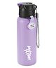 MILTON Sipstar 600 Stainless Steel Sipper Water Bottle 560 ml, Single Walled, ISI Certified I Leak Proof Lid, Rust Proof I for School, Office, Gym I Purple