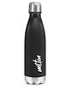 Milton Shine 1000 Stainless Steel Water Bottle with Single Walled Leak Proof  Rust Free & Easy to Carry Black - 870 ml