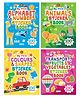 My First Sticker Books Set of 4 | Early Learning Activity Books for Kids with 400+ Stickers for Age 3+ | Fun & Engaging Stickers Book for Kids & Children
