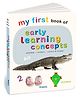 My First Book of Early Learning Concepts | Early Learning Board Book for Kids Ages 2+ | First Book of Alphabet, Numbers, Colours & Shapes | Ideal for Gifting (My First Board Book)