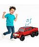 Sanjary 6 tyre Jeep Model Portable Bluetooth Speaker Play Listen For kids aduts  Mini Portable Music Player BT Truck Car Bass Stereo color design may vary