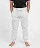 Charm n Cherish Cotton Blend Knit Solid Joggers - Grey