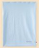 Babyhug Soft & Lightweight All-Season Baby Blanket Embossed Heart Texture - Blue |Gentle & Breathable|Durable & Machine Washable|Ideal for 0-12 Months|New Born Gifting Option|Travel Friendly