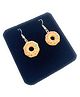 SKD Donuts Detailed Earrings - Orange
