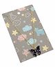 SKD Glitter Embellished Butterfly Applique Detailed Necklace  - Black