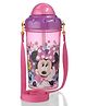Minnie Store Single Wall Canteen Bold Florals Sipper Bottle Pink - 465 ml