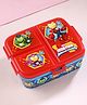 Iron Man XL Multi Compartment Sandwich Box Awesome Friends - Red