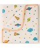 TUMMY New Born Baby Muslin Blanket -Planet