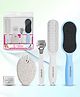 Majestique Complete Foot Care Kit with Callus Remover & Foot Filer - 5Pcs/Multicolour