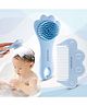 Majestique Premium Baby Hair Brush Comb Set, Baby Comb Hair for New Born - 2Pcs/Multicolour