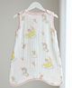 Baby Moo Unicorn 6 Layer Snap Button Muslin Sleeping Bag / Wearable Blanket / Sleep Sack - White