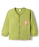 Tango Interlock Knit Full Sleeves Jhabla with Sport Print - Light Green