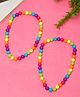 Stol'n Set Of 2 Beads Detailed Necklace - Multi Colour