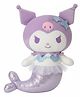 Kids Mandi Kawai Kuromi Mermaid Plush Toy - Purple, 25×9×35 CM, Cute Stuffed Animal, Kawaii Decor, Gift for Kids, Soft Toy, Collectible Plush-Height 35 cm