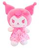 Kids Mandi Kawai Kuromi Frock Teddy LCTD Toy - Multicolour, 20x10x22 CM, Cute Plush Doll, Soft Toy, Gift for Kids, Adorable Character, Collectible Plush - Height 22 cm