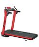 PowerMax Fitness TD-A3 5HP Foldable Treadmill for Home with Auto Incline, 135° Edge Display, 14km/h Top Speed, Pulse Sensor & 130kg Max User