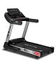 PowerMax Fitness TDA-100 5HP Motorized Treadmill for Home | Auto Incline | 12km/h Speed | LED Display | Speakers | Foldable Design | Max User 130kg | iPad Holder