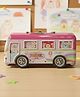 Rushabh Novelty Metal Pencil Box B-679-28-Pink