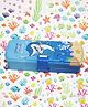 Rushabh Novelty Metal Pencil Box B-736-02-Blue with Yellow