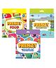 GiniMini Frenzy Trio Combo  Animal, Transport & Food Spotting Games (171 Cards)