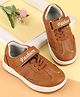 Cute Walk by Babyhug Velcro Closure Party Shoes - Brown