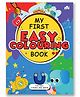 My First Easy Colouring Book - English