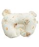 Baby Moo 3D Ear Design Koala Print Muslin Head Shaping Neck Support Pillow - Cream