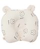 Baby Moo 3D Ear Rabbit Muslin Head Shaping Neck Support Pillow - White