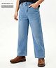 Arias Cotton Elastane Woven Washed Jeans - Blue