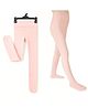 The little lookers Wool Knit Solid Tights - Pink