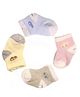 The little lookers Cotton Knit Pack Of 4 Cars Printed Socks - Multi Colour - Multi Colour