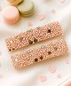Little Tresses Beads & Stones Detailed Hair Clips - Light Pink